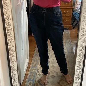 Lane Bryant Hi rise skinny jeans-tight tummy tech